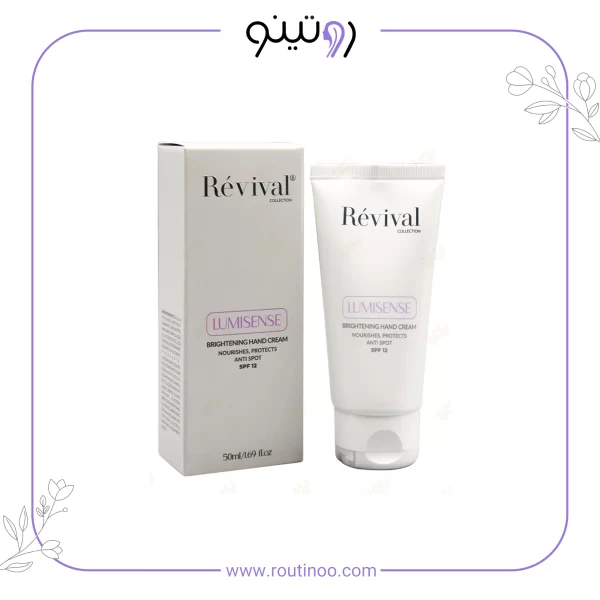 کرم روشن کننده دست کلکسیون رویوال spf12