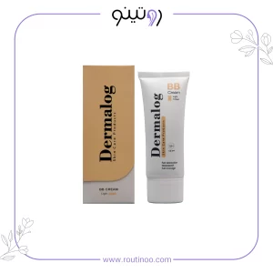 کرم BB رنگی روشن با SPF15 درمالوگ