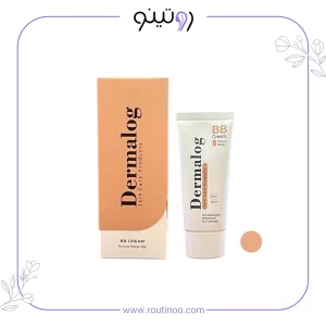 کرم BB رنگی بژ طبیعی با SPF15 درمالوگ