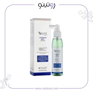 'hgvd jwh,dv تونیک تقوت کننده موی سر حاوی سیستئین و ویتامین B6 و زینک وچه