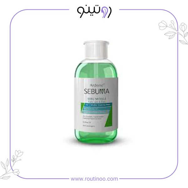 میسلار واتر آردن سبوما پوست چرب و جوش دار سه در یک