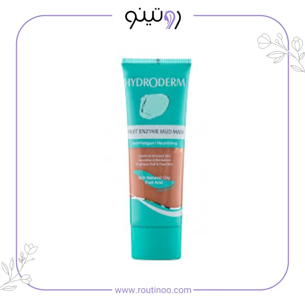 ماسک گلی مغذی پوست حاوی گل رس و اسید میوه