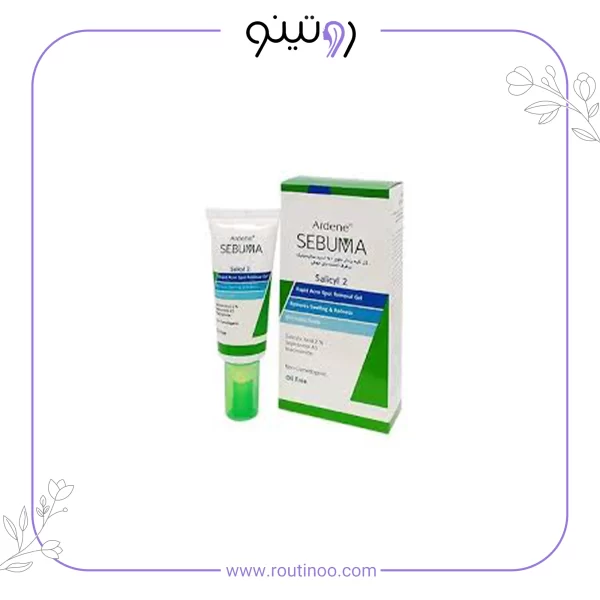 ژل لایه بردار حاوی ۲ درصد اسید سالیسیلیک آردن سبوما