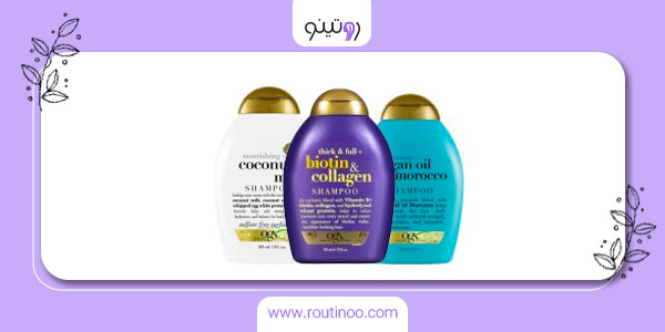عکس شامپو موی فر او جی ایکس