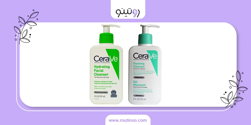 انواع شوینده سراوی برای پوست