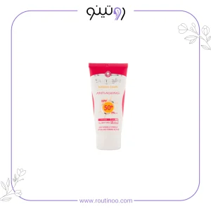 کرم ضد آفتاب سان سیف ضد چروک بی رنگ با SPF50 مناسب انواع پوست